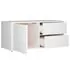 Dulap TV, alb, 80 x 34 x 36 cm, lemn prelucrat