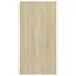  Dulap TV montat pe perete, stejar Sonoma, 37x37x72 cm, PAL