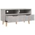  Comodă TV, gri beton, 90x40x48,5 cm, lemn prelucrat