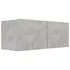  Set de dulapuri TV, 6 piese, gri beton, lemn prelucrat