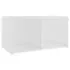  Set de dulapuri TV, 3 piese, alb, lemn prelucrat
