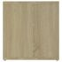  Dulapuri TV 2 buc., stejar Sonoma,72x35x36,5 cm, lemn prelucrat