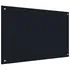  Panou antistropi de bucătărie, negru 90x60 cm sticlă securizată