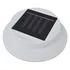  Lămpi solare de exterior pentru gard cu LED, 12 buc., alb