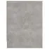  Noptiere, 2 buc., gri beton, 40x30x40 cm, lemn prelucrat