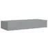  Dulap de perete cu sertar, gri, 60x23,5x10 cm, MDF