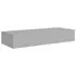  Dulap de perete cu sertar, gri, 60x23,5x10 cm, MDF