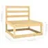 Set mobilier de grădină cu perne, 6 piese, lemn masiv de pin