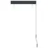  Jaluzea tip rulou de exterior, antracit, 80 x 250 cm