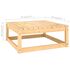  Set mobilier de grădină cu perne, 6 piese, lemn masiv de pin