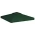 Copertină rezervă acoperiș pavililion, verde, 3x3 m, 310 g/m²
