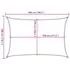  Pânză parasolar, antracit, 3 x 5 m, HDPE, 160 g/m²