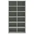  Pantofar, gri beton, 54x34x100,5 cm, lemn compozit