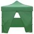 41468  Green Foldable Tent 3 x 3 m with 4 Walls 