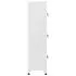  Dulap vestiar cu 3 compartimente, 38x45x180 cm  