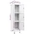  Dulap vestiar cu 3 compartimente, 38x45x180 cm  
