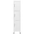  Dulap vestiar cu 3 compartimente, 38x45x180 cm  
