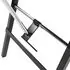  Scaun tratament facial, piele artificială, 185x78x76 cm, negru
