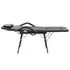  Scaun tratament facial, piele artificială, 185x78x76 cm, negru