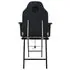  Scaun tratament facial, piele artificială, 185x78x76 cm, negru