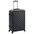  Set valiză carcasă rigidă, 3 buc., negru, ABS