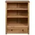  Bibliotecă, 80 x 35 x 110 cm, lemn masiv de pin, gama Panama
