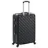  Set valiză carcasă rigidă, 3 buc., negru, ABS