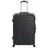  Set valiză carcasă rigidă, 3 buc., negru, ABS