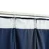  Draperii opace cu cârlige, 2 buc, albastru, 140x175 cm, catifea
