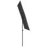  Umbrelă de soare de grădină cu stâlp aluminiu antracit 2x1,5 cm