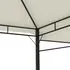  Pavilion cu acoperiș dublu extins, 3x3x2,75 m, crem, 180 g/m²