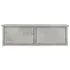  Dulap de perete cu sertare, gri beton, 60x26x18,5 cm