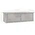  Dulap de perete cu sertare, gri beton, 60x26x18,5 cm