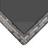  Set mobilier de exterior cu perne, 5 piese, gri, poliratan