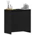  Dulap de baie, negru, 60x33x61 cm, lemn prelucrat