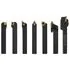  Set unelte de strunjire indexabile, 12 piese, 8x8 mm, 70 mm