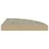  Raft colțar de perete, stejar, 35 x 35 x 3,8 cm, MDF