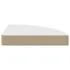  Raft colțar de perete, alb, 25 x 25 x 3,8 cm, MDF