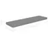  Rafturi de perete, 4 buc., gri extralucios, 90x23,5x3,8 cm, MDF