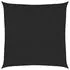  Pânză parasolar, negru, 4x4 m, HDPE, 160 g/m²