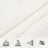  Parasolar, alb, 4x4x4 m, HDPE, 160 g/m²