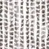  Perdea pentru insecte, gri taupe și alb, 100 x 220 cm, chenille