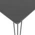  Set mobilier de bar, 5 piese, negru
