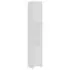  Set mobilier de baie, 4 piese, alb, lemn prelucrat