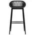  Set mobilier de bar, 5 piese, negru