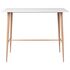  Set mobilier de bar, 5 piese, alb și negru