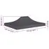  Acoperiș cort de petrecere, antracit, 4,5 x 3 m, 270 g/m²