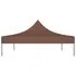  Acoperiș pentru cort de petrecere, maro, 4 x 3 m, 270 g/m²