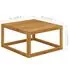 Set mobilier grădină cu perne 10 piese crem lemn masiv acacia