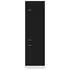  Dulap de frigider “Lyon”, negru, 60x57x207 cm, lemn prelucrat